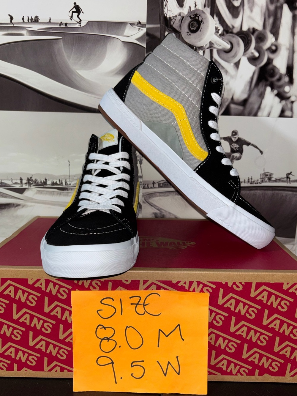 Vans BMX Sk8-Hi sz 8.0 Men’s 9.5 Woman